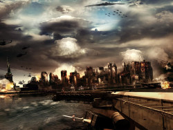 A variety of urban style wallpaper36P