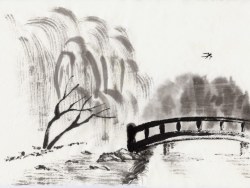Random selection of wallpaper - Ink